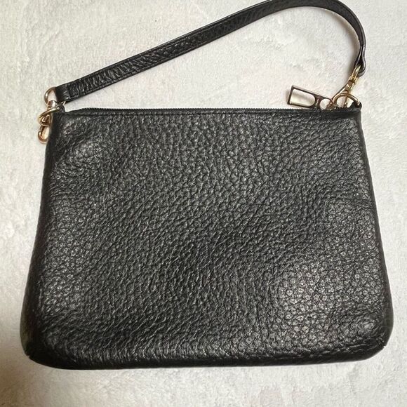 Lodis Pebbled Leather Wristlet Convertible Clutch - Picture 2 of 8